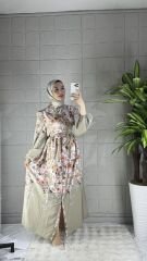 MOZA Çiçekli Elbise