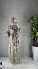 MOZA Çiçekli Elbise