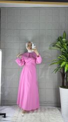Rüya Model Elbise - Pembe