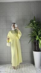 ALYA Model Elbise - Sarı