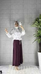 SATEN Model Etek - Bordo