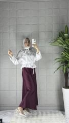 SATEN Model Etek - Bordo