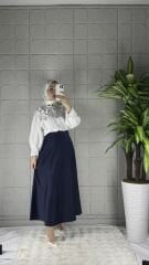 SATEN Model Etek - Lacivert