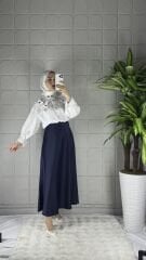 SATEN Model Etek - Lacivert