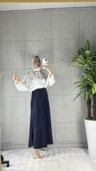 SATEN Model Etek - Lacivert