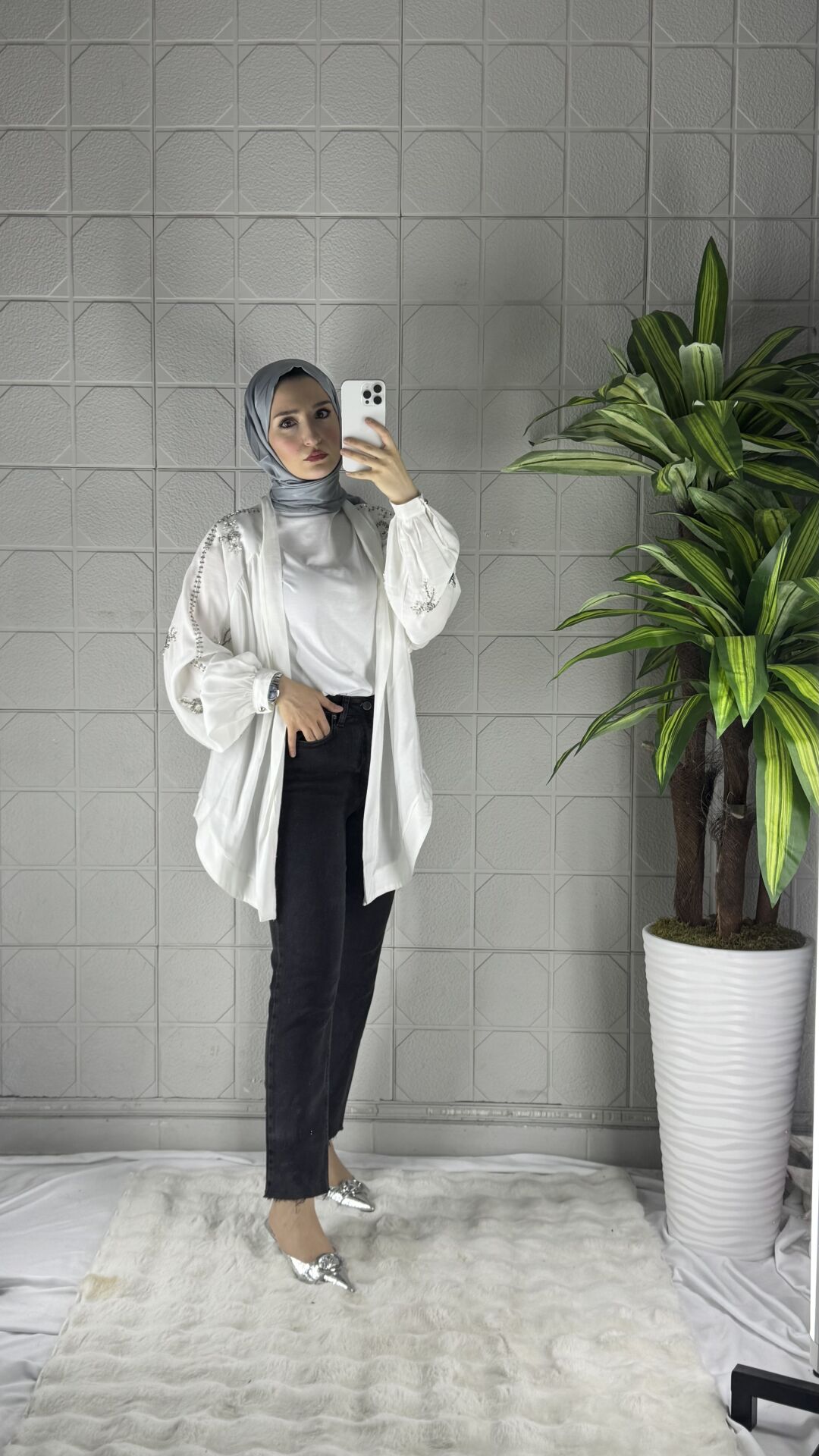 ZRA Model Pantolon - Siyah Kot