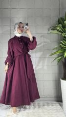 Eser İkili Model Takım - Mürdüm
